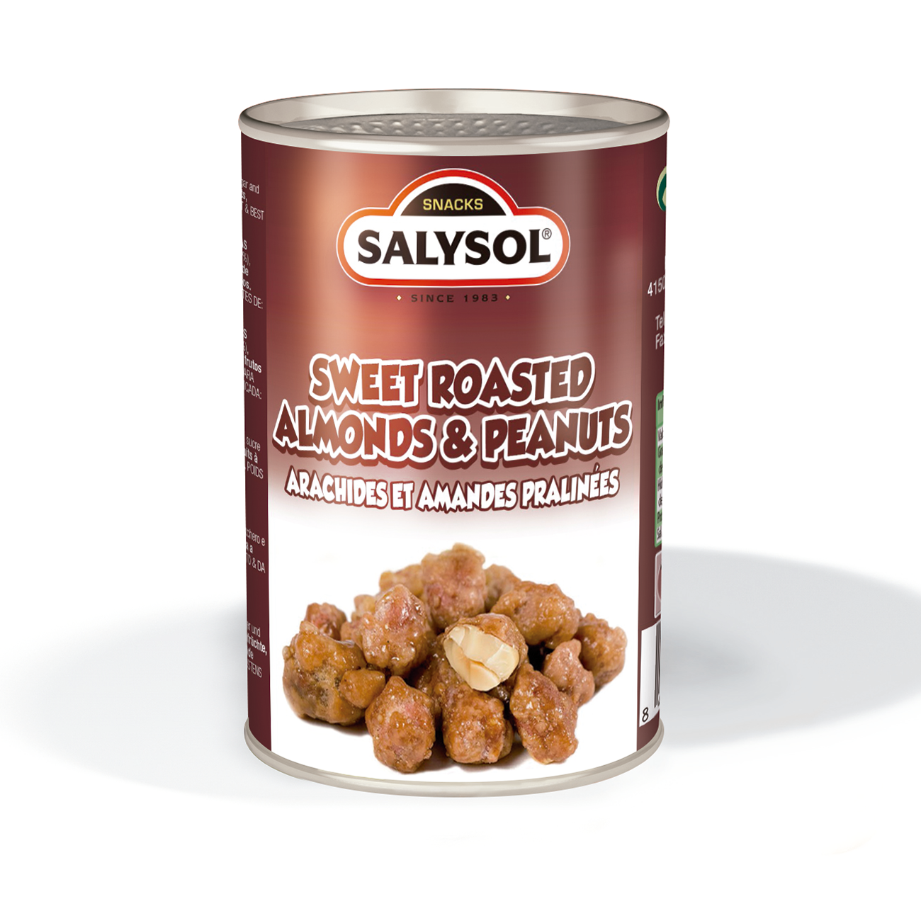 AMANDES ET CACAHUÈTES GRILLÉES SUCRÉS