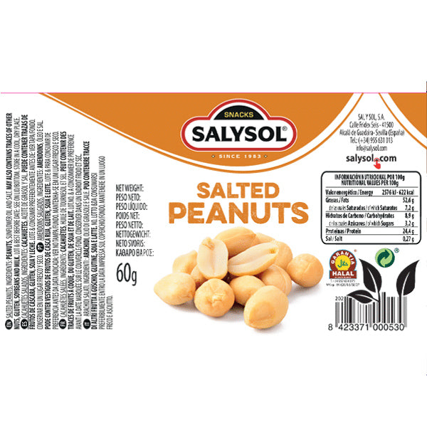 CACAHUÈTES SALÉES