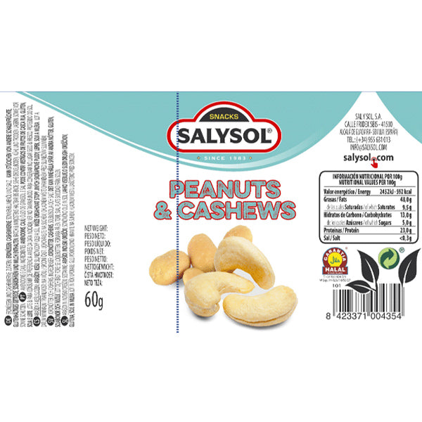 ARAŠÍDY & KEŠU OŘECHY