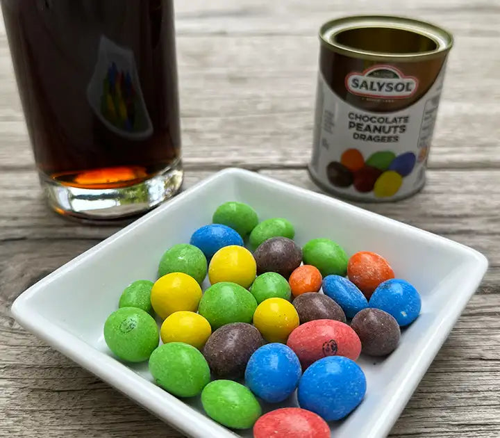 DRAGÉES AU CHOCOLAT ET AUX CACAHUÈTES