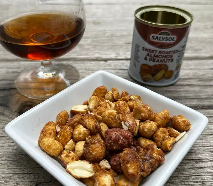 ARACHIDES ET AMANDES RÔTIES AU GOÛT DOUX